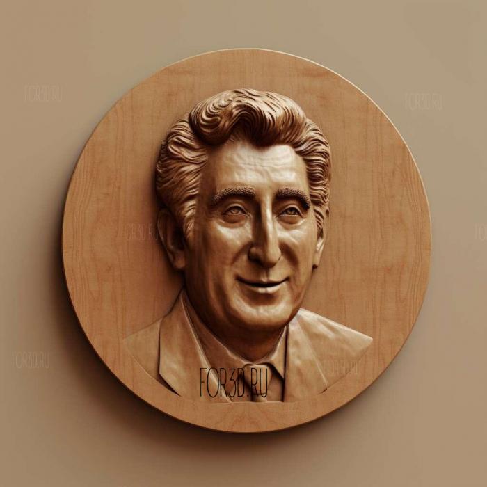 Ross Geller 1 stl model for CNC